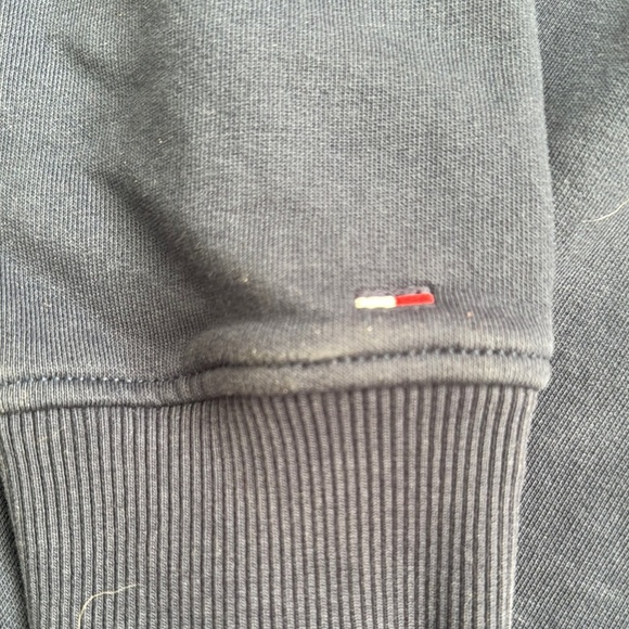 TOMMY JEANS HILFIGER l Red White Blue Quarter Zip Large - Picture 7 of 7